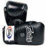 Детские Боксерские Перчатки Fairtex BGV1 Тайский Бокс Черные